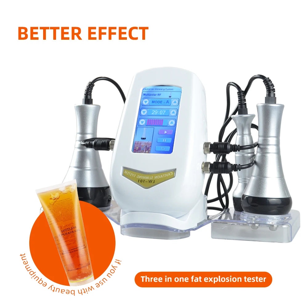 Three In One 40K Cavitation Massager For Body Tightening