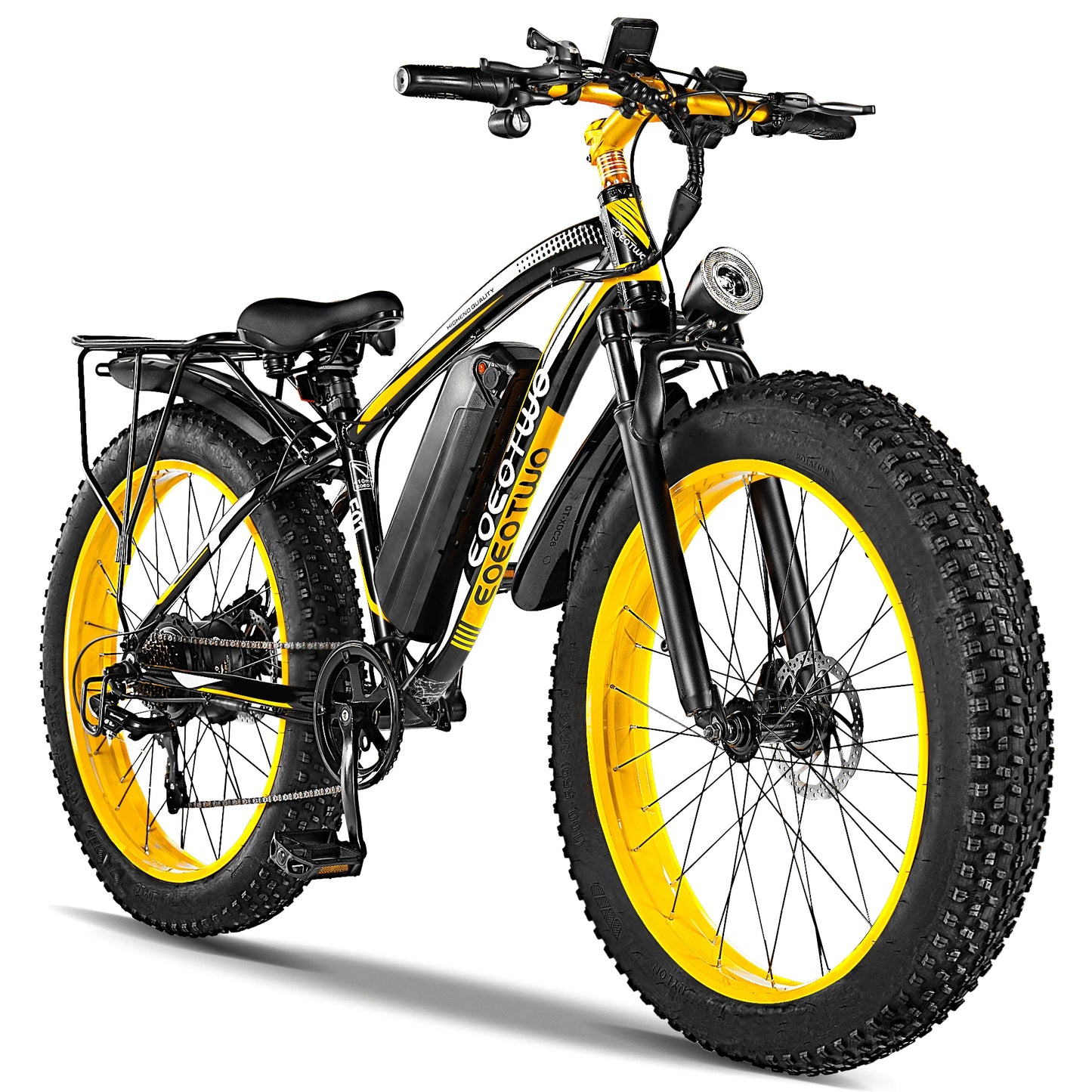 Electric Mountain Ebike 1500W 34MPH 60 Mile Range Fat Tire