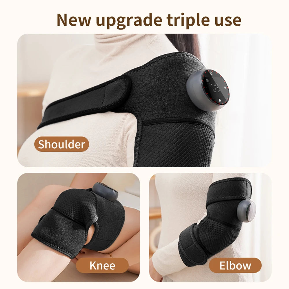 USB Heating Knee Massager Far Infrared 5 Levels Pad