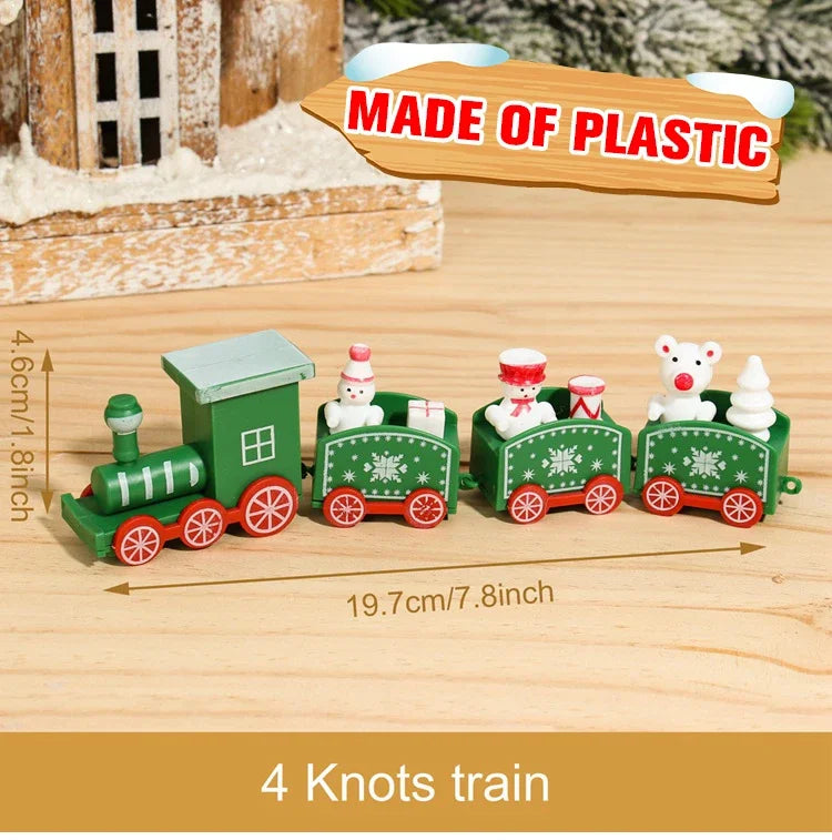 Christmas Train Decoration For Home Christmas Ornament 2024 2025 Decor