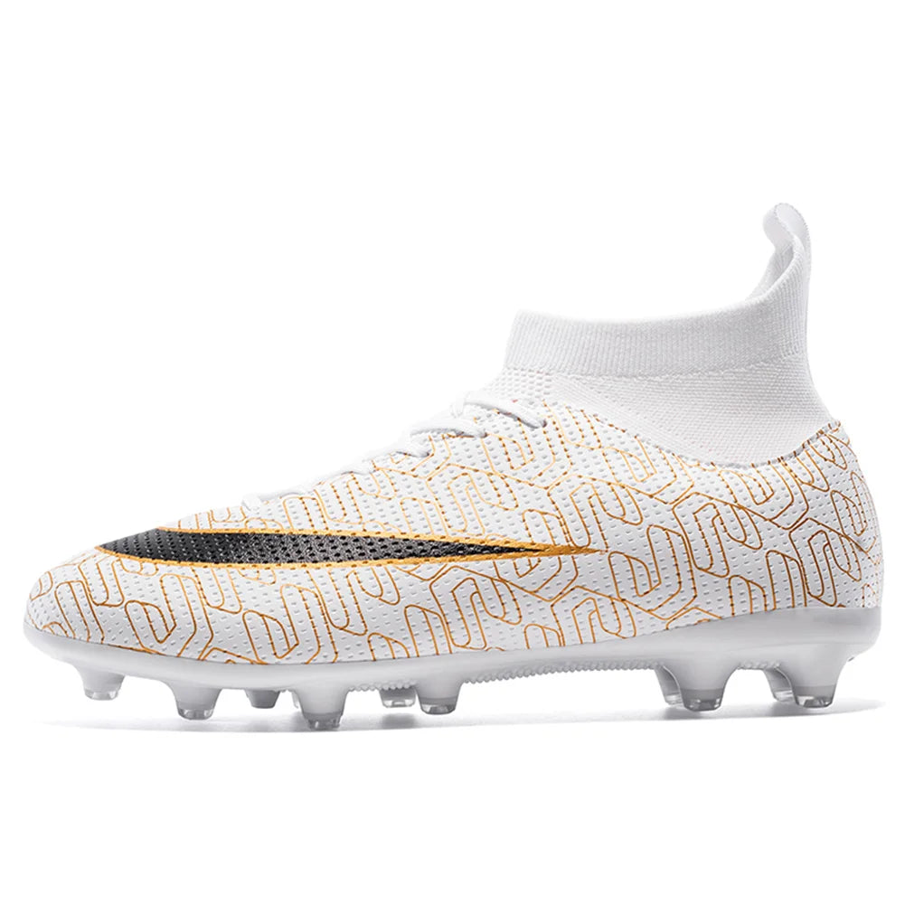 Unisex Football Cleats Firm Ground Outdoor Soccer Shoes