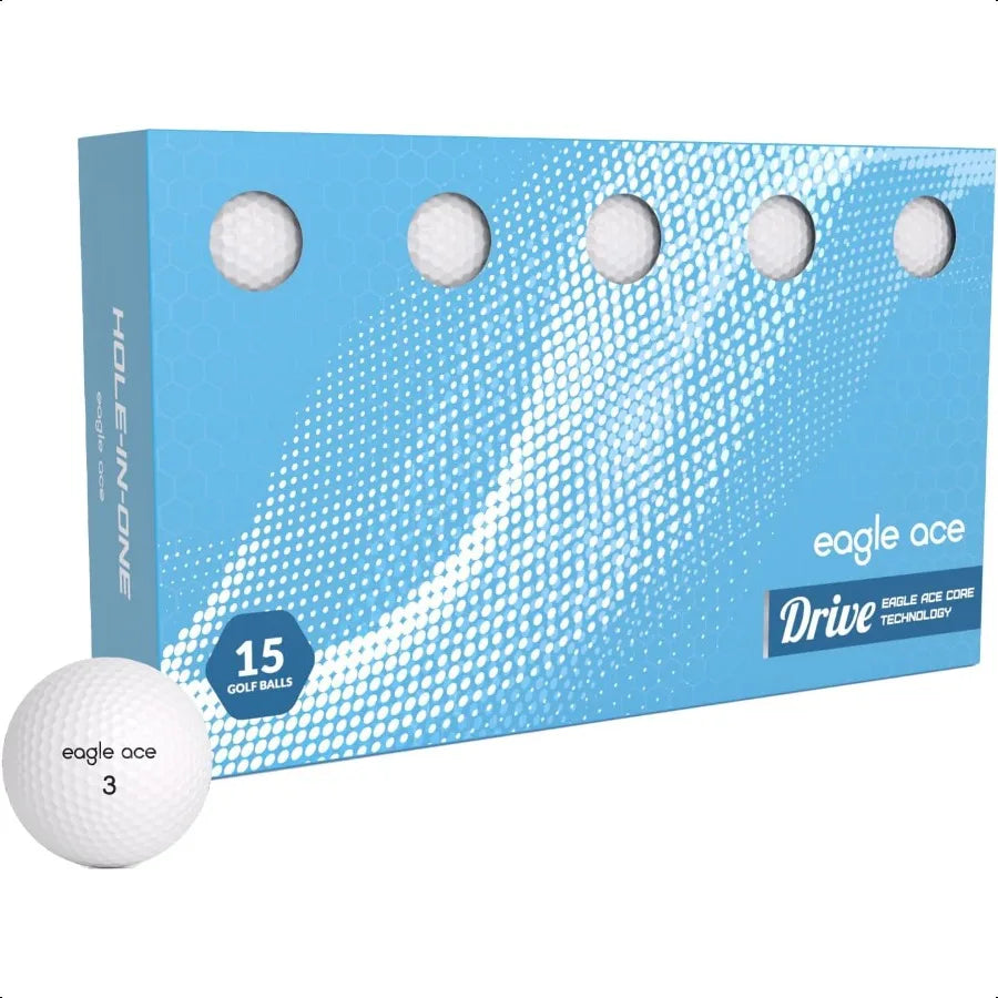 Eagle Ace Drive Golf Balls Distance Spin Control 2024