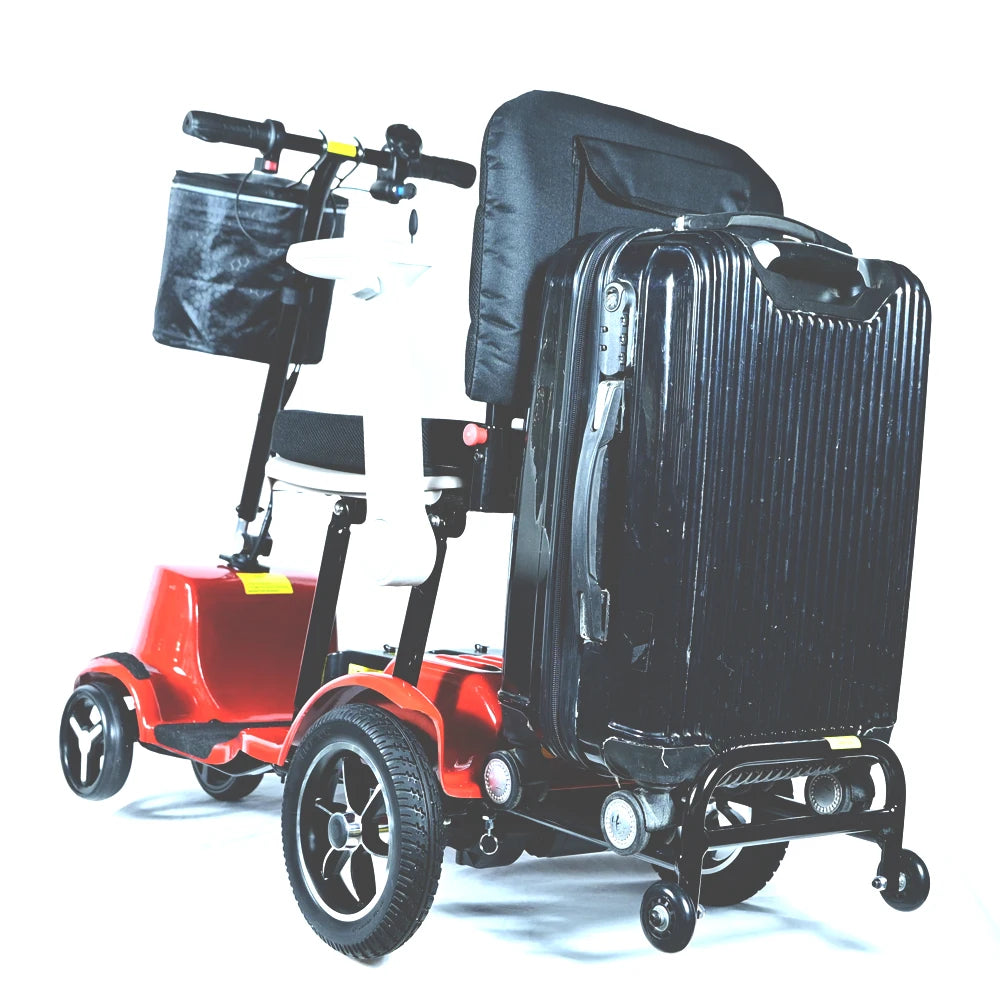EU Stock 15kg Magnesium Mobility Scooter Foldable Electric With Luggage Holder