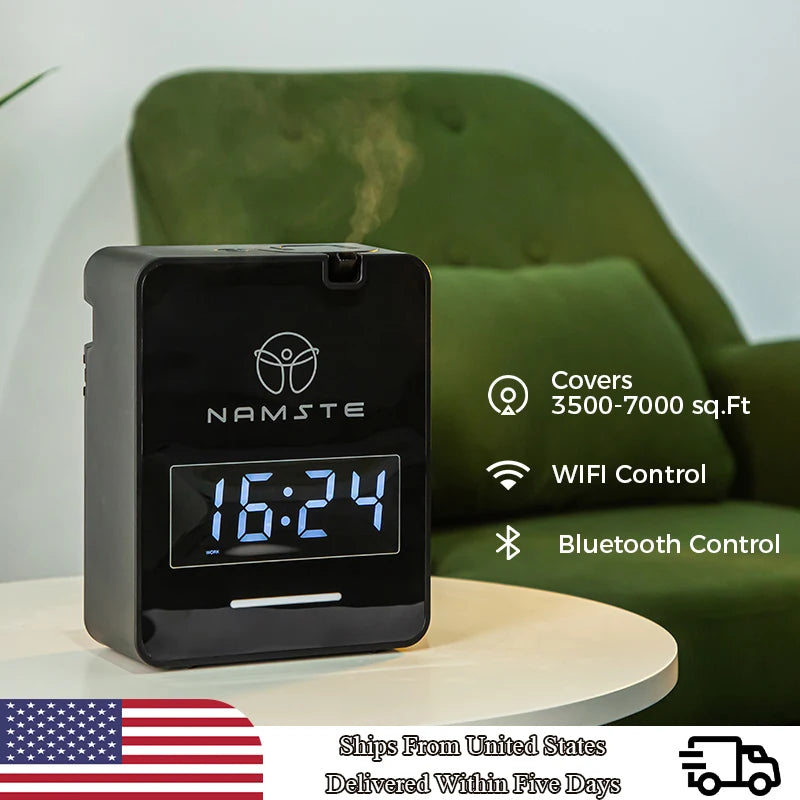 Namste WiFi Bluetooth Aromatherapy Diffuser Air Purifier 300ml for Home HVAC