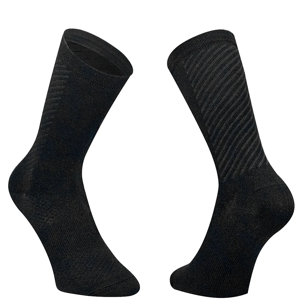 Unisex Cycling Socks Quick Dry Knee High US 7 11 EU 37 44