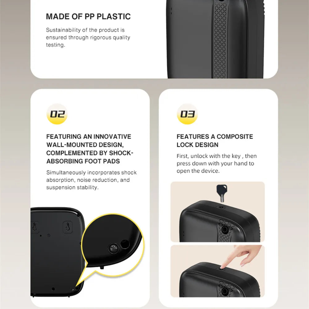 Aroma Diffuser 400ml Bluetooth App Control Wall Mount 500 1000 Cubic Meters