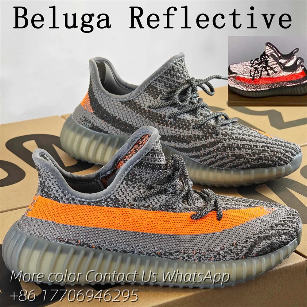 Men's Leather Casual Shoes Breathable Anti Slip Running Flat Bottom Off Road