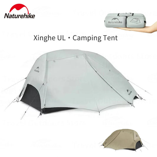 Naturehike Star River Ul Camping Tent 15D Silicone Ultralight 2 Person 3 Seasons