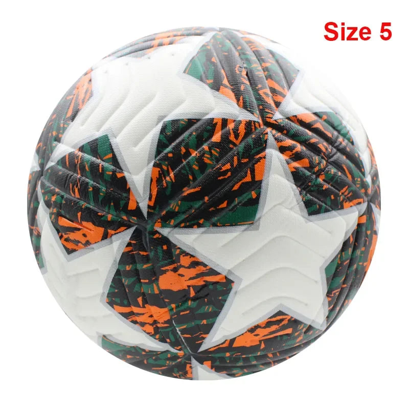 Professional Outdoor Soccer Ball High Quality PU Seamless Size 5 And Size 4