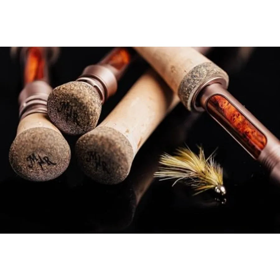 Moonshine Rod Co. Fly Fishing Rod With Case And Extra Tip Variable Action