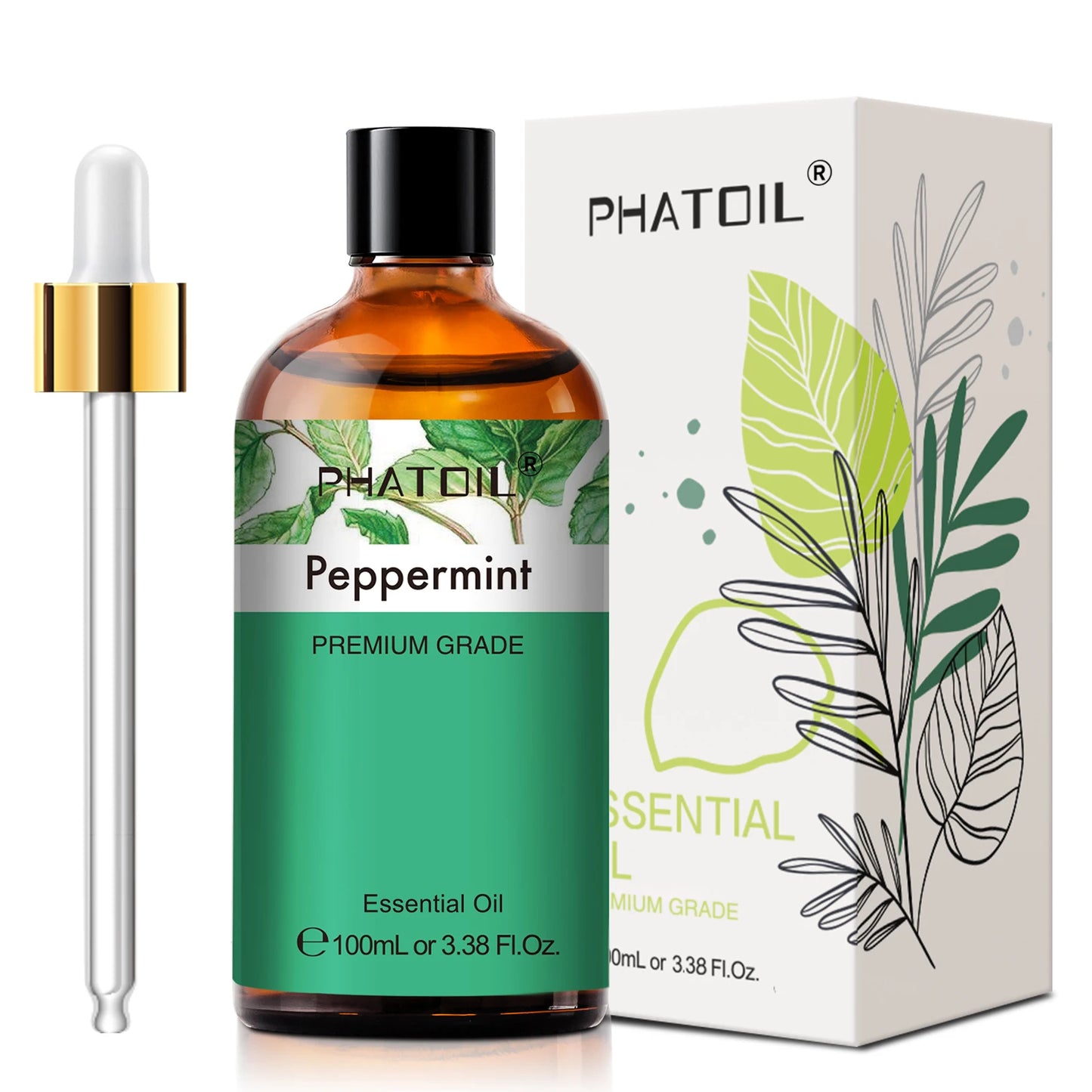 Phatoil 100ml Essential Oil For Diffuser Lavender Jasmine Vanilla Eucalyptus