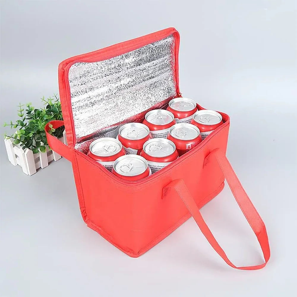 Portable Insulated Lunch Cooler Bag Folding Insulation