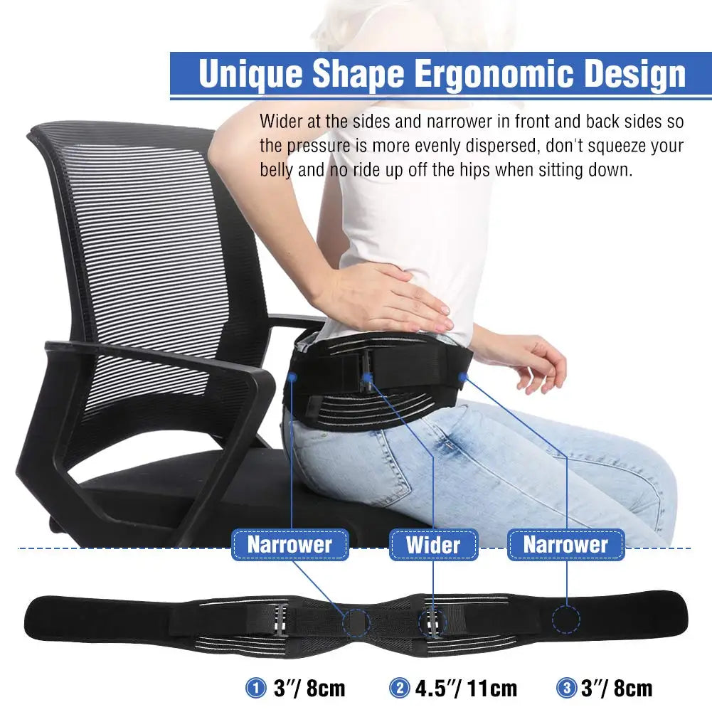 Sacroiliac Hip Belt for Sciatica Relief SI Joint Support for Men and Women