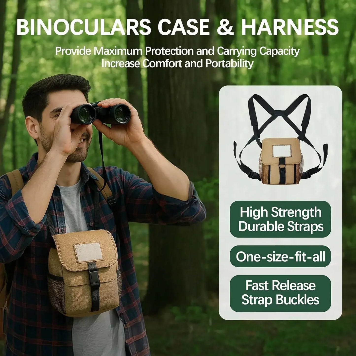 Z 15x54 Binoculars High Powered Harness Bluetooth Remote