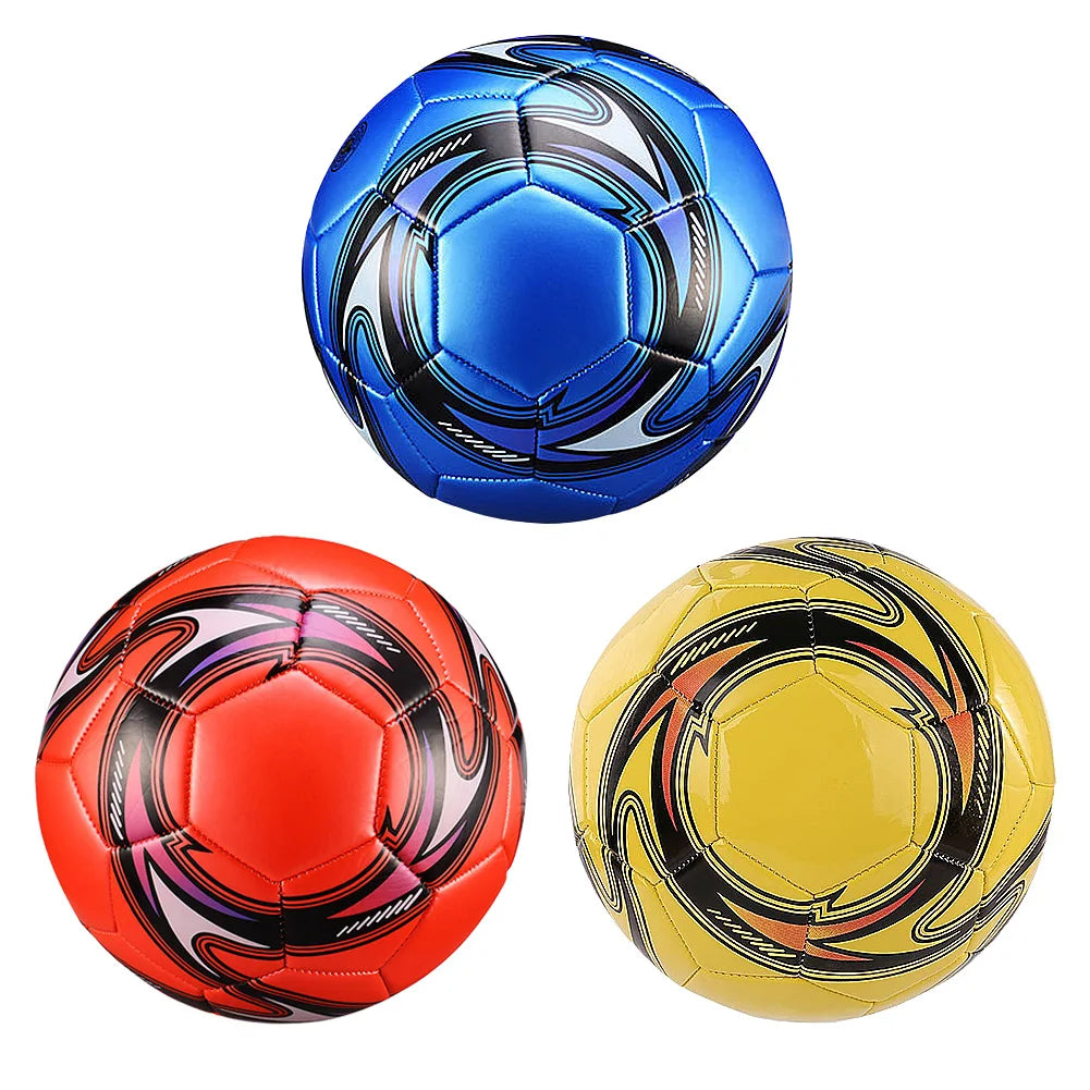 Size 5 Machine Stitched Football Waterproof PVC Match Training Ball