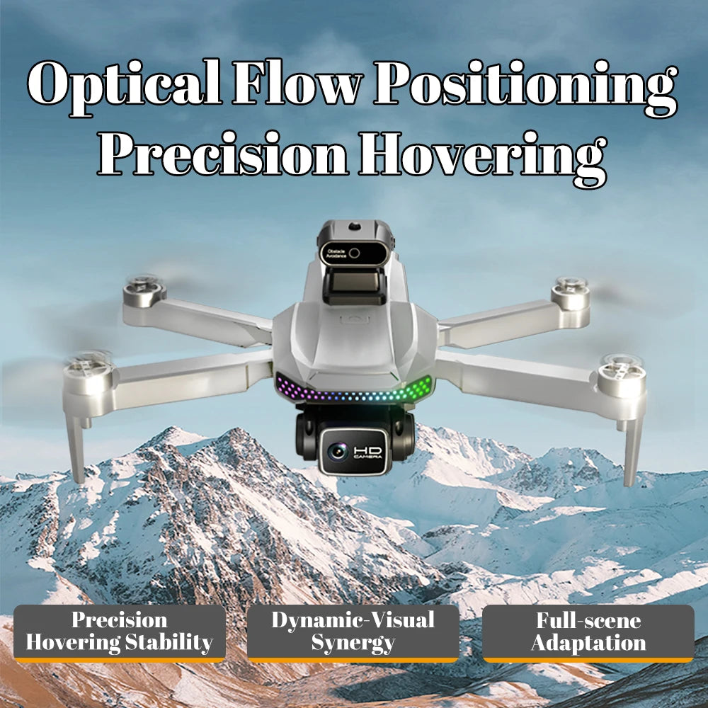 S50 Pro GPS Drone With 2 Batteries, 4.5-Inch Screen Remote, Real-Time HD Camera