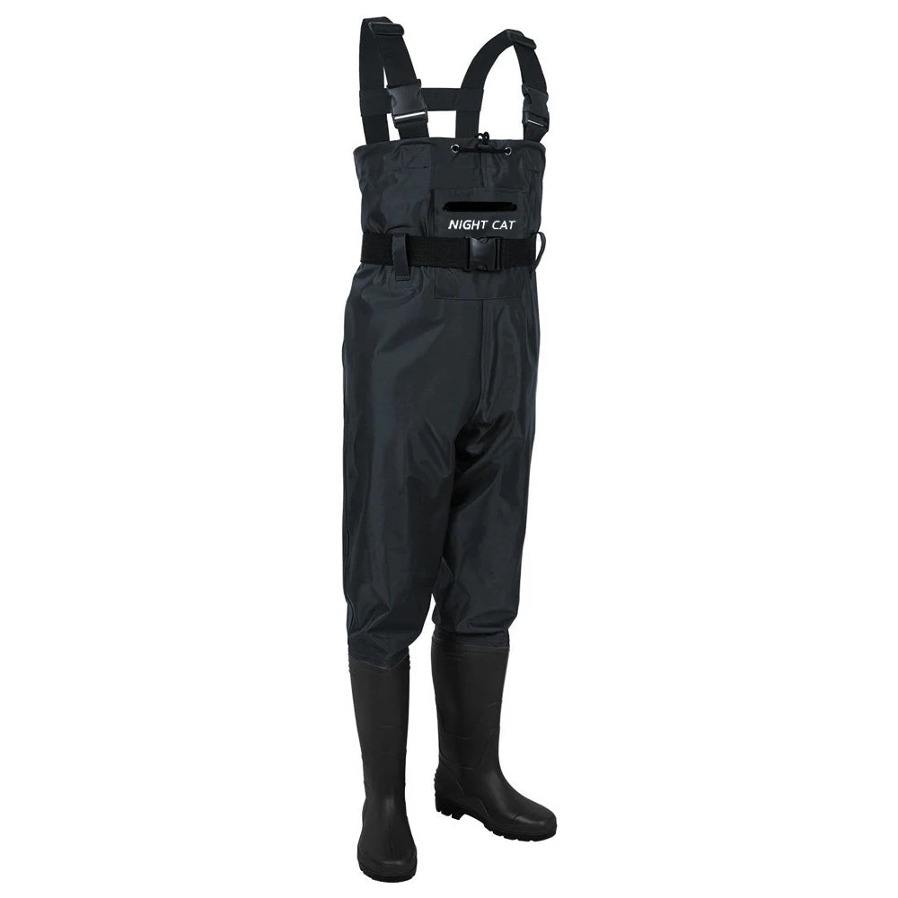 Men's Waterproof Chest Waders Nylon Breathable For Fishing And Hunting