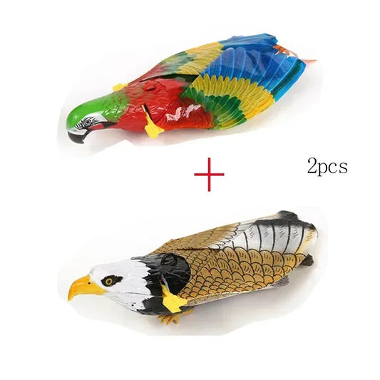 Interactive Electric Bird Cat Toys Hanging Flying Bird Teaser Scratch Rope Toy