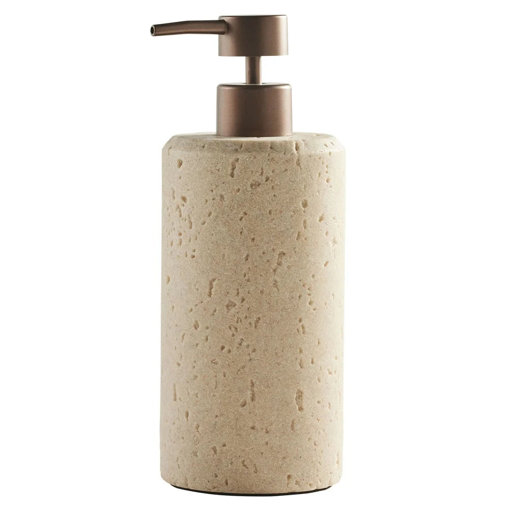 Faux Stone Soap Pump Elegant Liquid Dispenser For Modern Bathroom Organizer Home Decor Essential Skincare Accessory