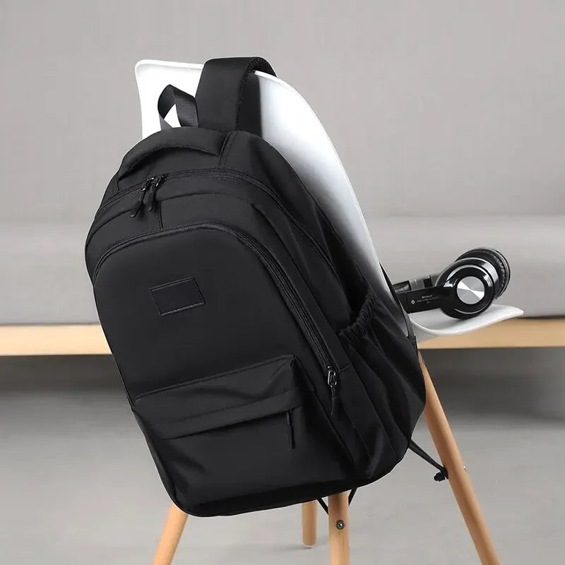 14 Inch Unisex Laptop Backpack Large Capacity Travel Shoulder Bag For School Outdoor Sports