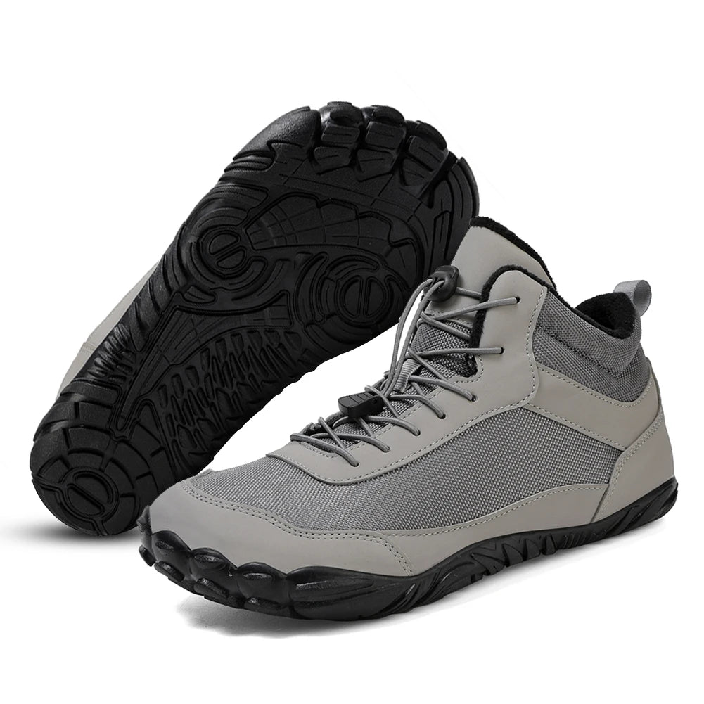 Men Waterproof Breathable Barefoot Shoes and Ankle Boots for Outdoor Sports