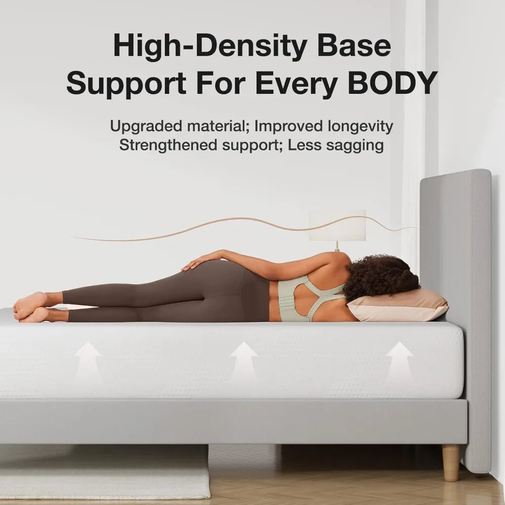 Full Size Gel Memory Foam Mattress 10 Inch Cool Sleep