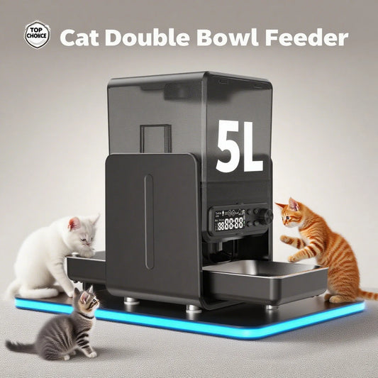 Cityflee Automatic Pet Feeder 5L Timed Portion Control