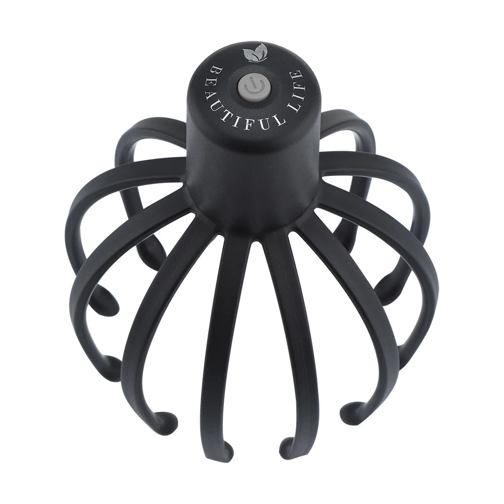 Electric Octopus Claw Scalp Massager Stress Relief Therapeutic Head Scratcher Stress Relief and Hair Stimulation Massage