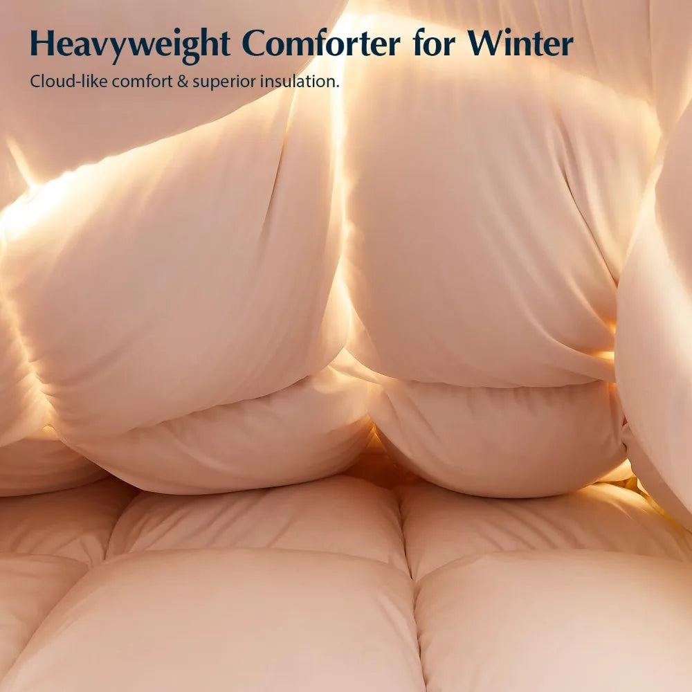 Queen Size Pacific Coast Goose Down Duvet Insert Heavyweight Winter Comforter