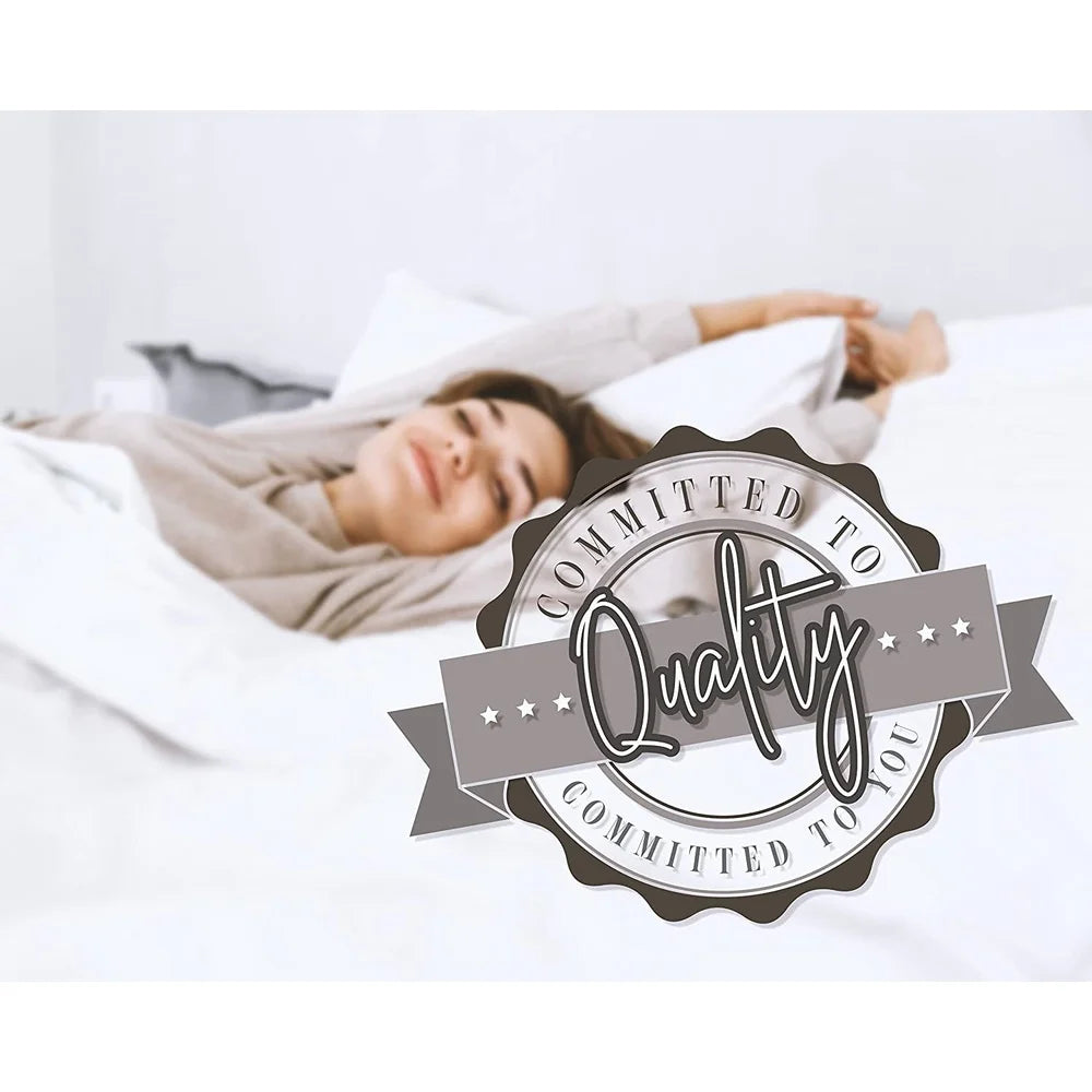 King Size 6 Piece Microfiber Bed Sheet Set Platinum Grey