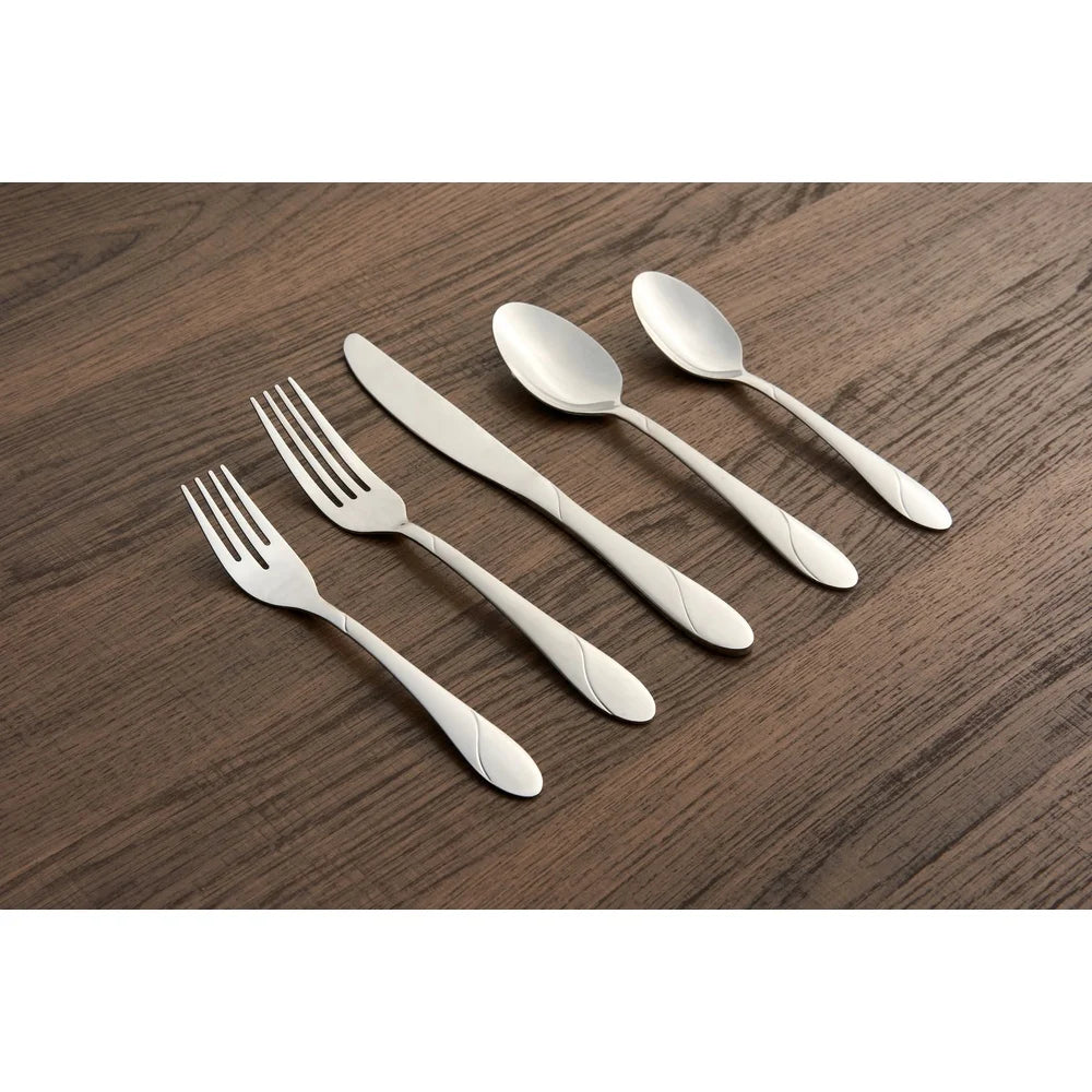 89 Piece Stainless Steel Flatware Set Service For 12 Dishwasher Safe