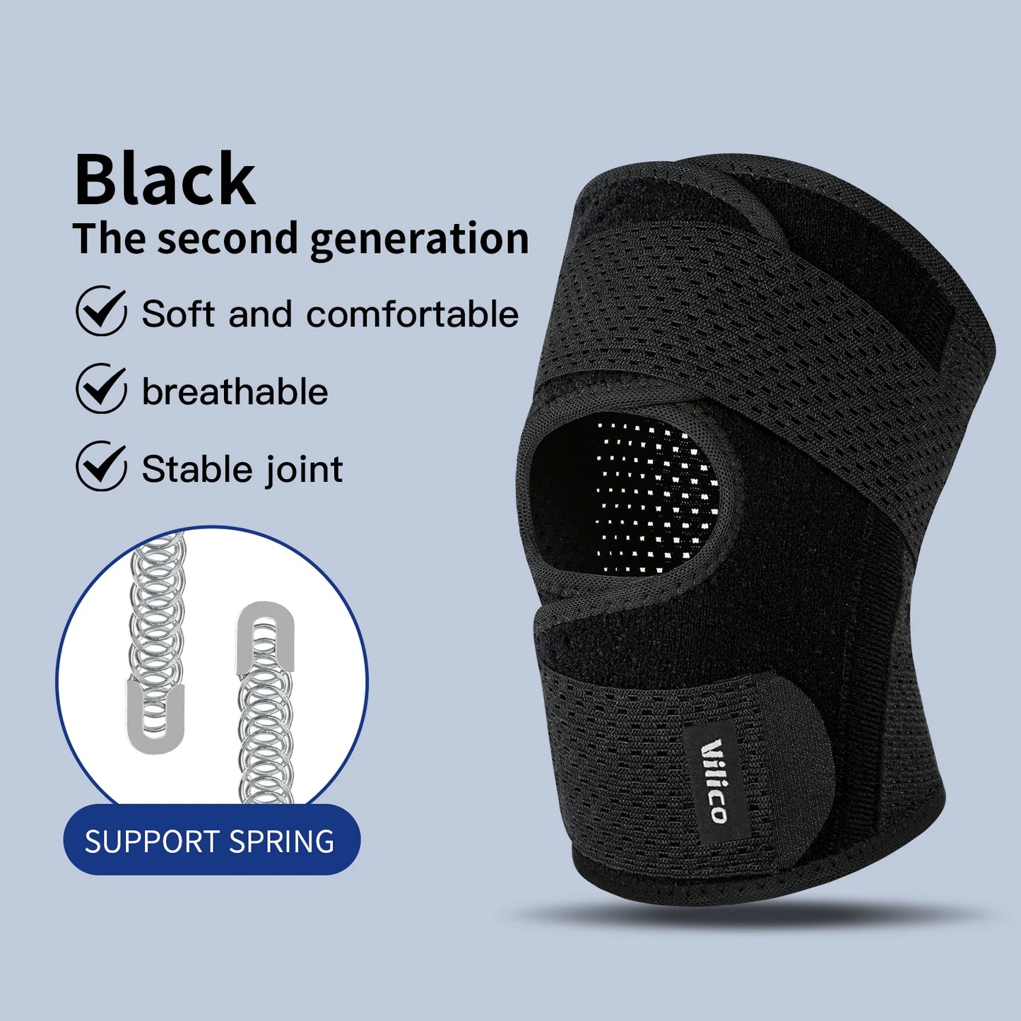 Unisex Elastic Sports Knee Pad Protector For Arthritis