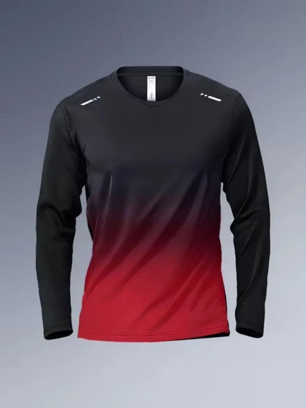 Mens Long Sleeve Fitness Tee Quick Dry Running Top