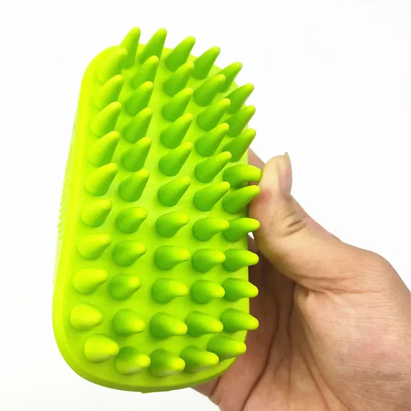 Pet Bath Brush Rubber Comb Hair Removal Tool For Dogs And Cats Grooming Glove