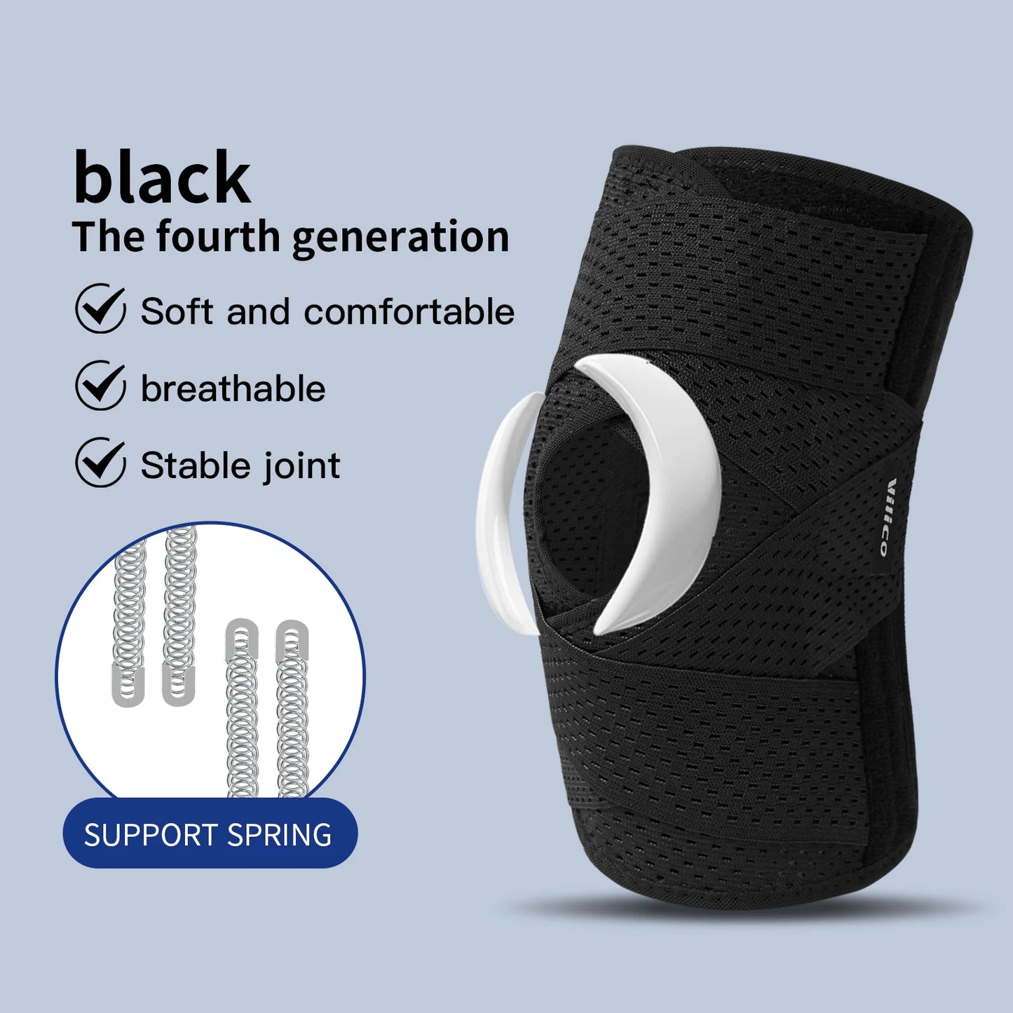 Unisex Elastic Sports Knee Pad Protector For Arthritis
