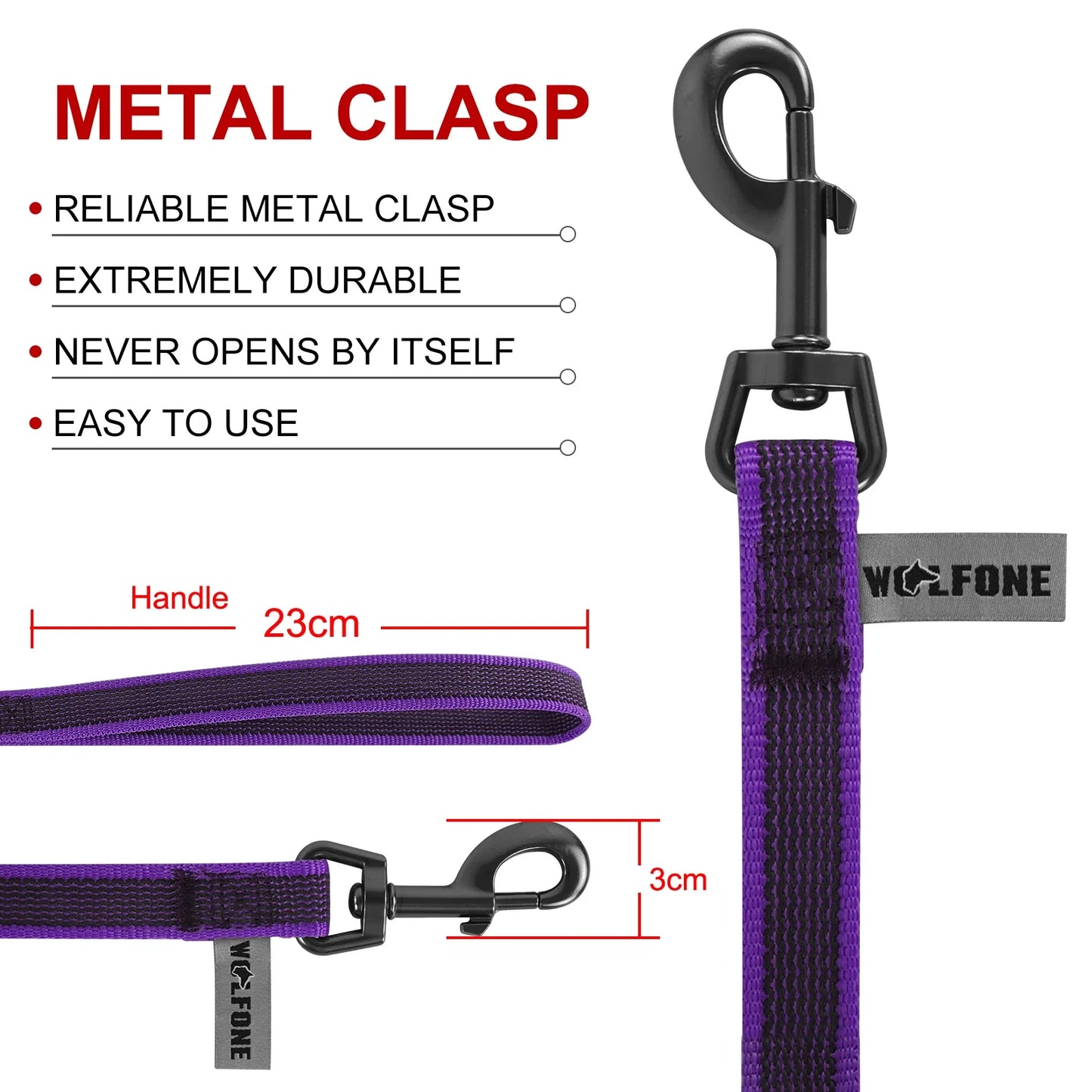 Dual Color Dog Leash 10m Easy To Use Training Durable Latex Silk
