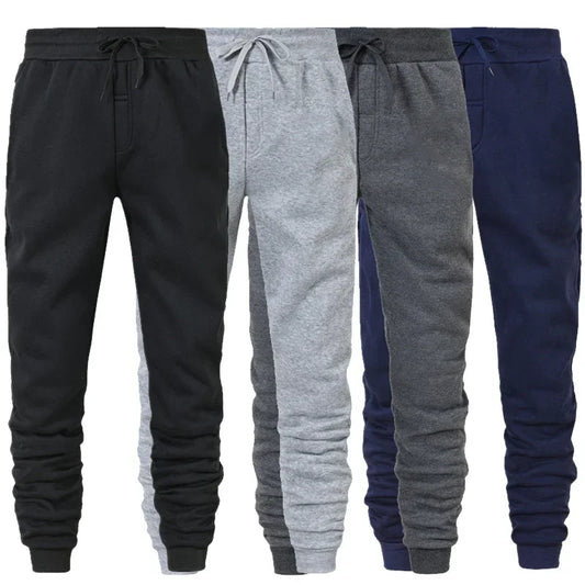 Men Autumn Winter Casual Sports Pants Jogger Sweatpants for Running Workout