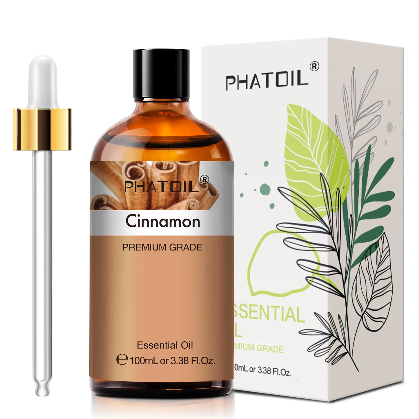 Phatoil 100ml Essential Oil For Diffuser Lavender Jasmine Vanilla Eucalyptus