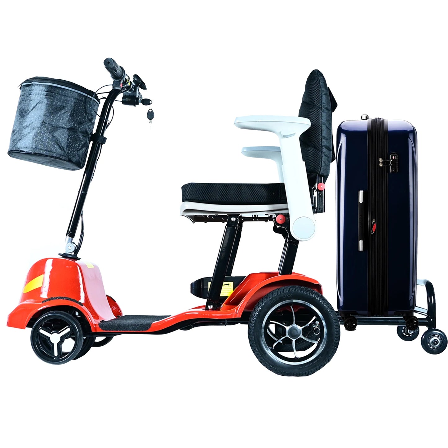 EU Stock 15kg Magnesium Mobility Scooter Foldable Electric With Luggage Holder