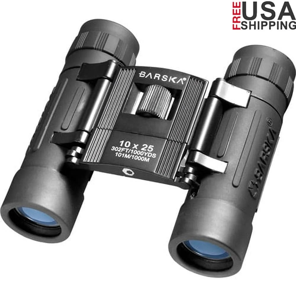 10x25mm Compact Roof Prism Binoculars Fully Coated Optics