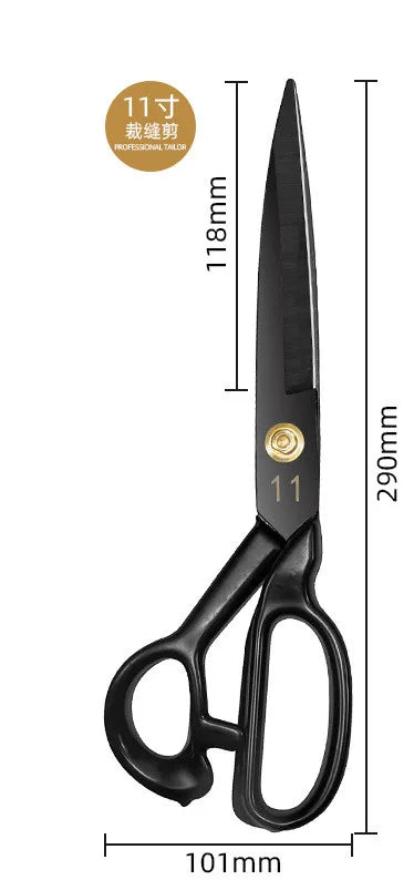 High Carbon Steel Tailor Scissors For Fabric And Leather Cutting 8 To 12 Inch