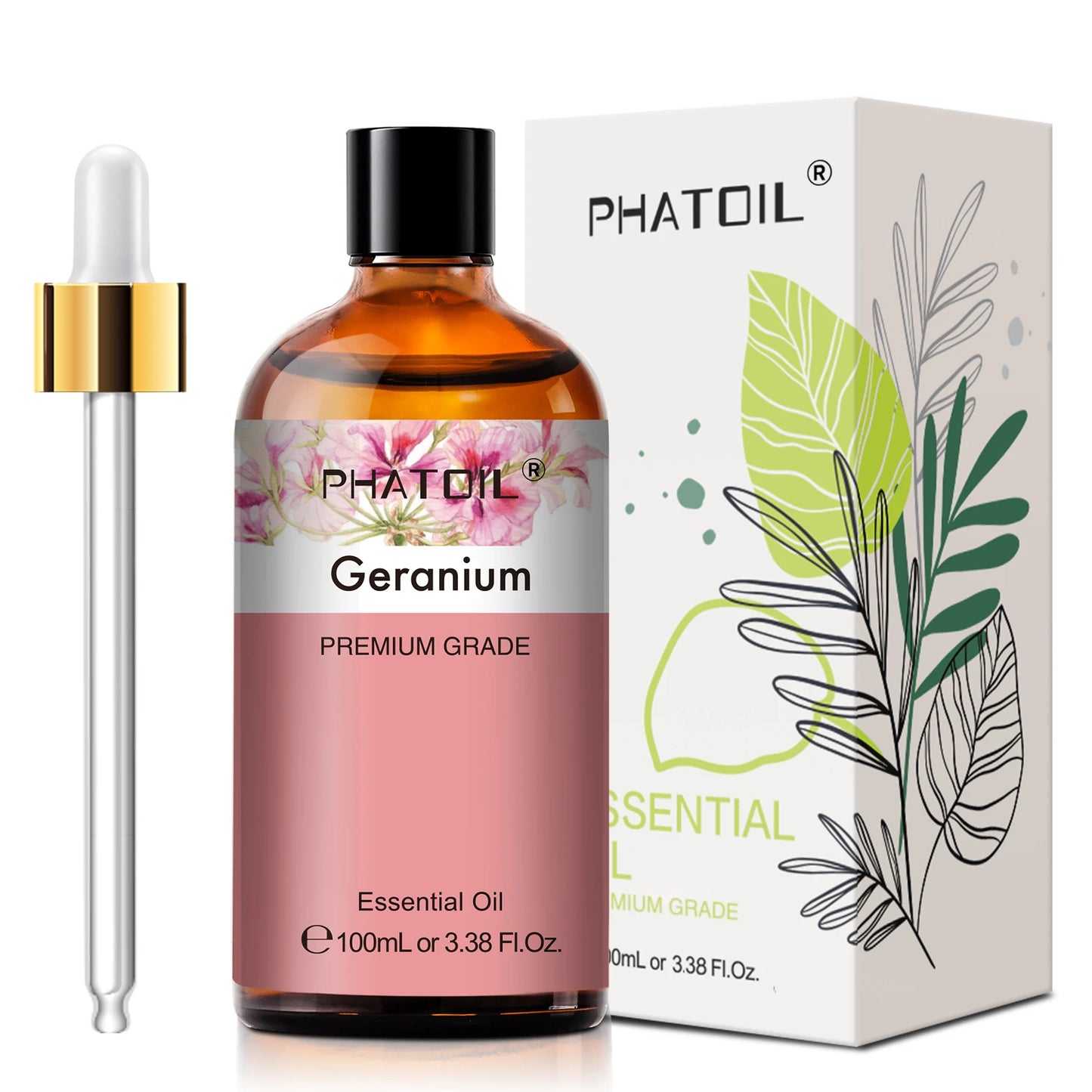Phatoil 100ml Essential Oil For Diffuser Lavender Jasmine Vanilla Eucalyptus