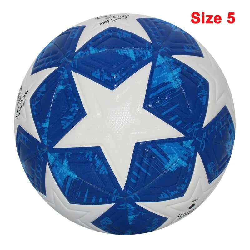 Professional Outdoor Soccer Ball High Quality PU Seamless Size 5 And Size 4