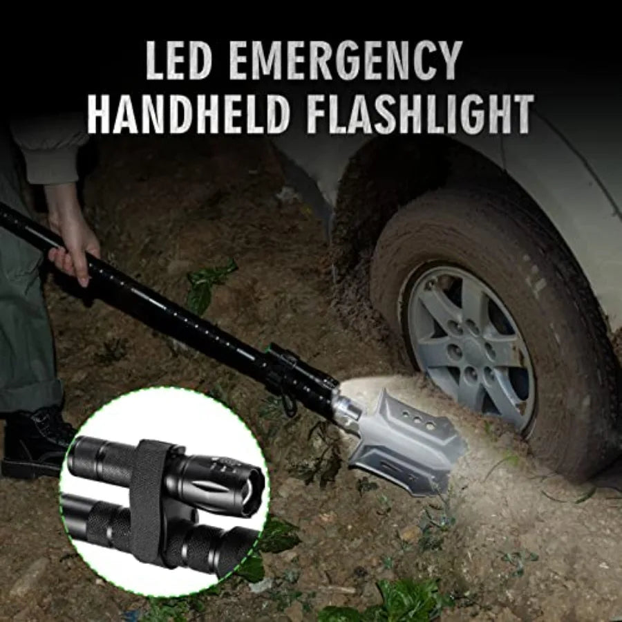 Camping Shovel Axe Survival Tool Set High Carbon Steel For Outdoor Hiking