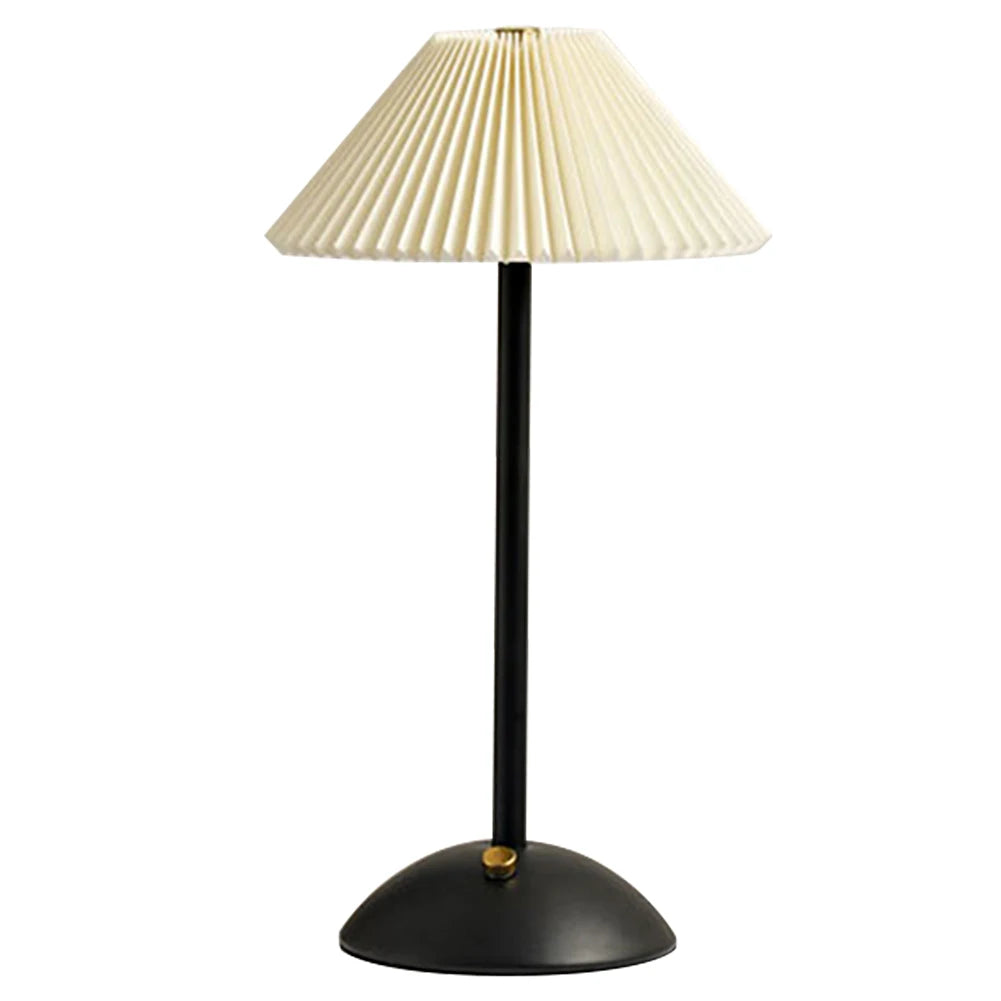 Nordic Pleated Table Lamp USB Charging Art Atmosphere Lamp