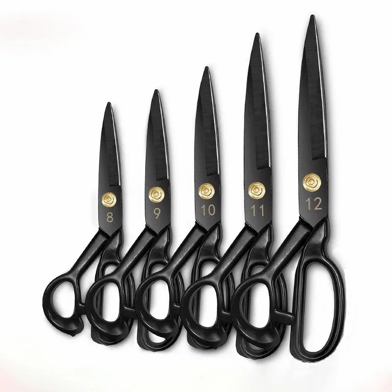 High Carbon Steel Tailor Scissors For Fabric And Leather Cutting 8 To 12 Inch