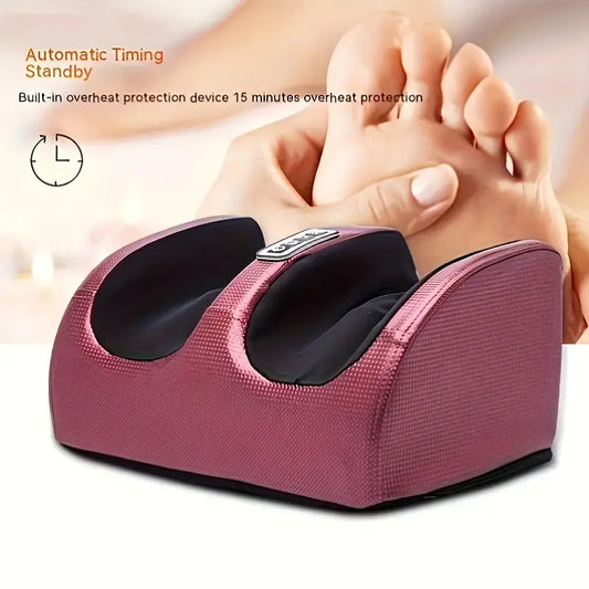 Household Foot Massager With Heating Function Deep Leg And Calf Relaxing Machine Ideal Gift For Family And Friends