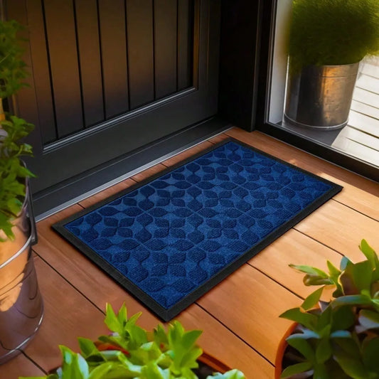 Heavy Duty Outdoor Doormat Non Slip Waterproof Dirt Trapper For Front Door