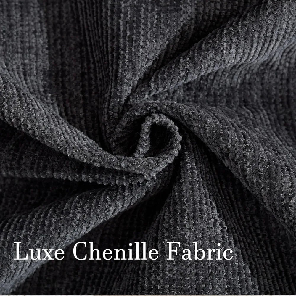 Cloud Couch 89 Inch Chenile With Deep Seats Modern 3 Seater