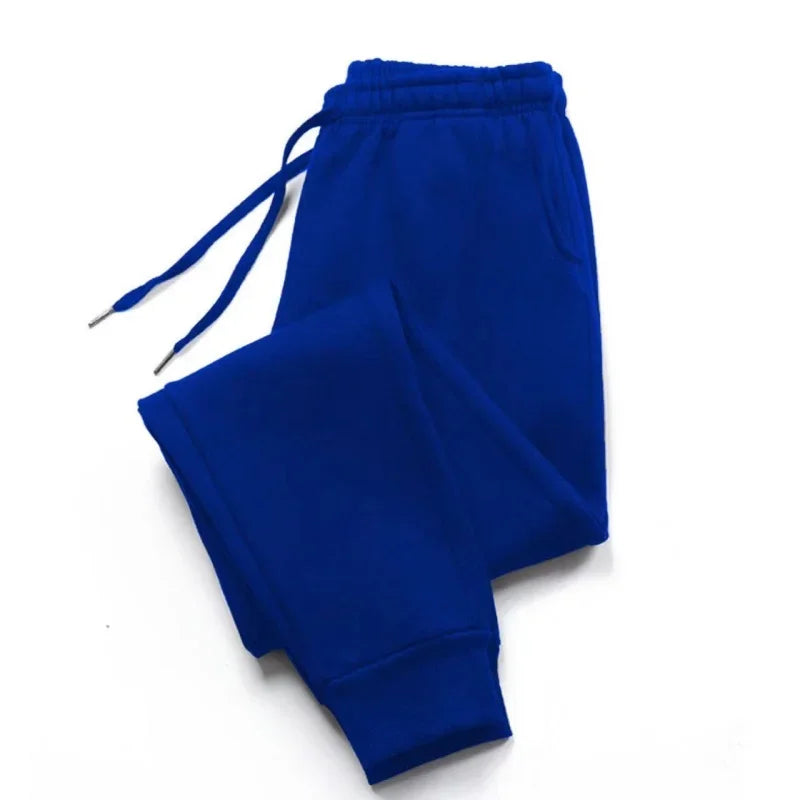 Unisex Fitness Sweatpants For Running Jogging Casual Tracksuit Pants Polyester